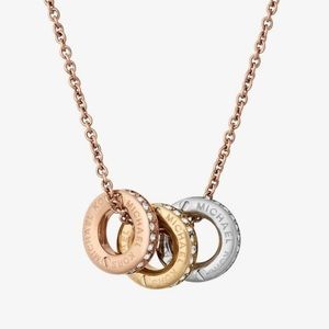 Michael Kors Rose Gold Necklace